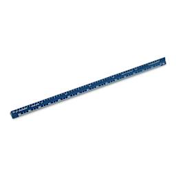 Alumicolor Pocket Scale - 6", Blue, Engineering (angled view)