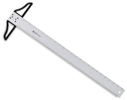 Westcott Portable T-Square - Angled view of 24" T-Square
