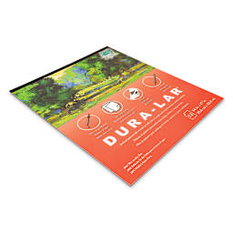 Grafix Wet Media Film Pad - 14" x 17", 12 Sheets - angled