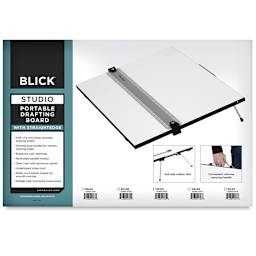 Blick Portable Tabletop Drafting Board with Parallel Ruler Straight Edge - 23" x 31"