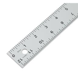 Blick Standard Aluminum T-Square - 12" (close-up)
