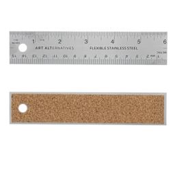 Art Alternatives Flexible Stainless Steel Ruler - 6"