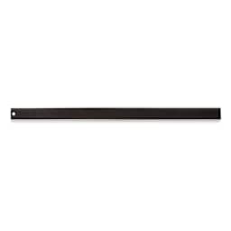 Blick Aluminum Non-Slip Ruler - 24" (out of packaging, back)