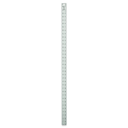 Blick Aluminum Non-Slip Ruler - 36" (out of packaging, front)