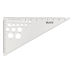Blick Aluminum Triangles - 12", 30/60 - front