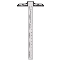 Alvin Stainless Steel Graduated T-Square - 18"
