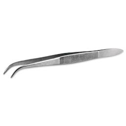 Excel Blades Curved Point Tweezers - 4-1/2"