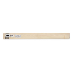 Bud Nosen Basswood Sheets - 1/4" x 1" x 24", 10 Sheets - top view