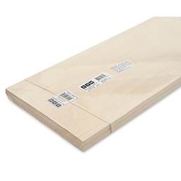 Bud Nosen Basswood Sheets - 3/32" x 8" x 24", 10 Sheets - close-up