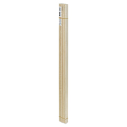 Bud Nosen Balsa Wood Sticks - 1/4" x 1" x 36", Pkg of 10 (full length)