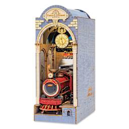 Rolife Time Travel DIY Book Nook Kit, constructed kit