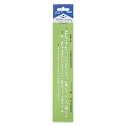 Alvin Lettering Guide - Bold, front of package
