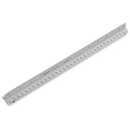 Staedtler Mars Triangular Scales - 12" Architect scale shown at angle