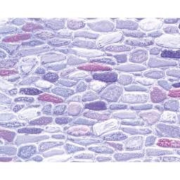 Plastruct Patterned Sheets, Field Stone, 1:48 Scale, finished example