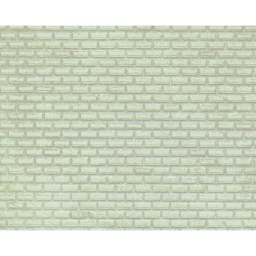 Plastruct Patterned Sheets, Cement Block, 1:100 Scale, finished example