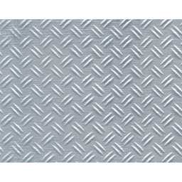 Plastruct Patterned Sheets, Double Diamond Plate, 1:16 Scale, finished example