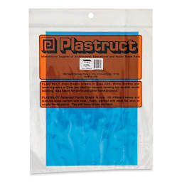Plastruct Patterned Sheets, Water, Choppy/Deep, Blue, All Scale - front of packaging