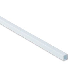 Square Styrene Tubing - 1/4" - close-up