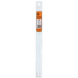 Plastruct Plastic Strip - Pkg of 10, 0.1" H × 0.04" W × 10" L - front of packaging