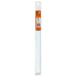 Plastruct Plastic Strip - Pkg of 10, 0.02" H × 0.25" W × 10" L - front of packaging