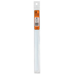 Plastruct Plastic Strip - Pkg of 10, 0.03" H × 0.1" W × 10" L - front of packaging