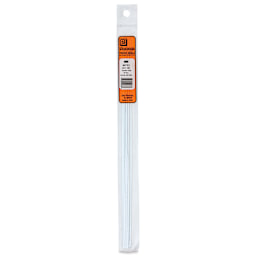 Plastruct Plastic Strip - Pkg of 10, 0.03" H × 0.06" W × 10" L - front of packaging