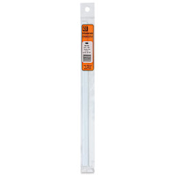Plastruct Plastic Strip - Pkg of 10, 0.04" H × 0.06" W × 10" L - front of packaging