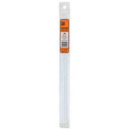 Plastruct Plastic Strip - Pkg of 10, 0.04" H × 0.08" W × 10" L - front of packaging