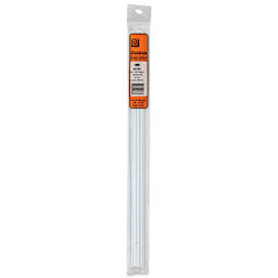 Plastruct Plastic Strip - Pkg of 10, 0.08" H × 0.125" W × 10" L