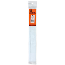 Plastruct Plastic Strip - Pkg of 10, 0.1" H × 0.25" W × 10" L