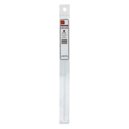 Plastruct Plastic Round Rod - Pkg of 10, 0.015" Dia × 10" L