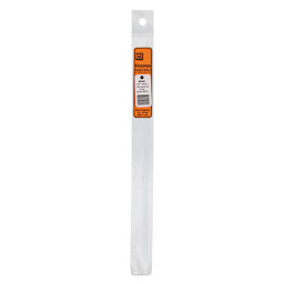 Plastruct Plastic Round Rod - Pkg of 10, 0.020" Dia × 10" L