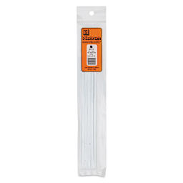Plastruct Plastic Square Strip - Pkg of 10, 0.1" H × 0.1" W × 10" L