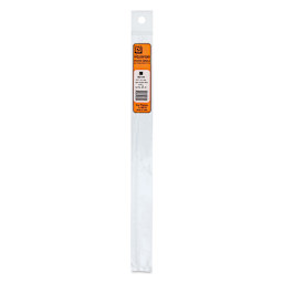 Plastruct Plastic Square Strip - Pkg of 10, 0.01" H × 0.01" W × 10" L