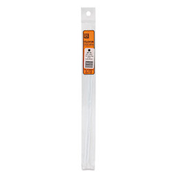 Plastruct Plastic Square Strip - Pkg of 10, 0.03" H × 0.03" W × 10" L