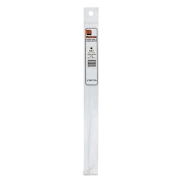 Plastruct Plastic Hexagon Rod - Pkg of 10, 0.02" W × 10" L