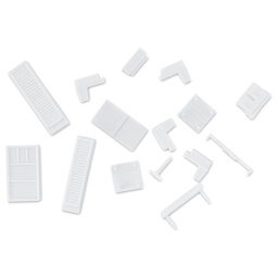 Schulcz Scale Model Furniture Set - Living Room, 1:50, 1/4" (products out of package)