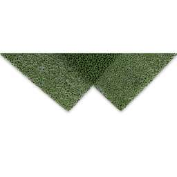 Schulcz Scale Model Plant Foam - Floral Green, Pkg of 2, Medium, 4 mm, 11-3/4" x 15-3/4" (close-up to show detail)