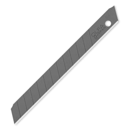 Olfa Ultra-Sharp Black Snap Blades out of packaging