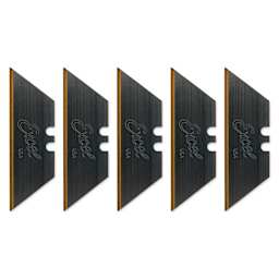 Excel Blades #92 Titanium Nitride Coated Utility Blades - Pkg of 5