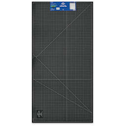 Alvin Cutting Mat - 36" x 72", Green/Black - back of packaging