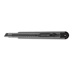 Blick Premier Snap Off Knife - Knife shown horizontally with blade slightly extended