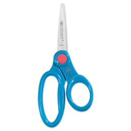 Westcott Anti-Microbial Protection Hard Handle Kids Scissors - 5", Pointed blue variant