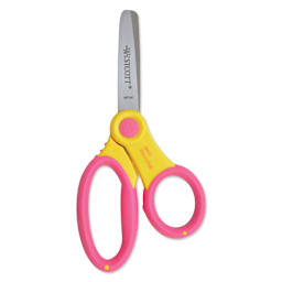 Westcott Anti-Microbial Protection Soft Handle Kids Scissors - 5", Blunt pink and yellow option