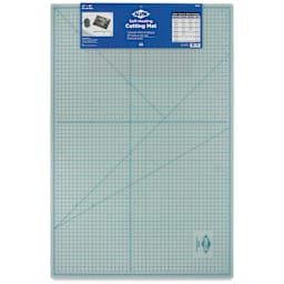 Alvin Cutting Mat - 24" x 36", Translucent - back of packaging