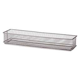 Design Ideas MeshWorks Drawer Storage Bin - Silver, 3" x 12"