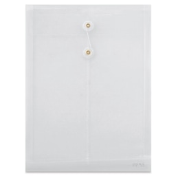 Itoyo Poly Envelope - Letter, Top Loading, sting and button closure