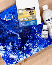 Paint Pouring with Cells
