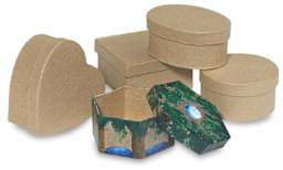Papier Mâché Mini Boxes