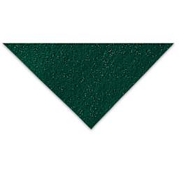 Kunin Glitter Felt - Closeup of corner of Kelly Green Felt